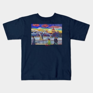 Millennium Bridge London Kids T-Shirt